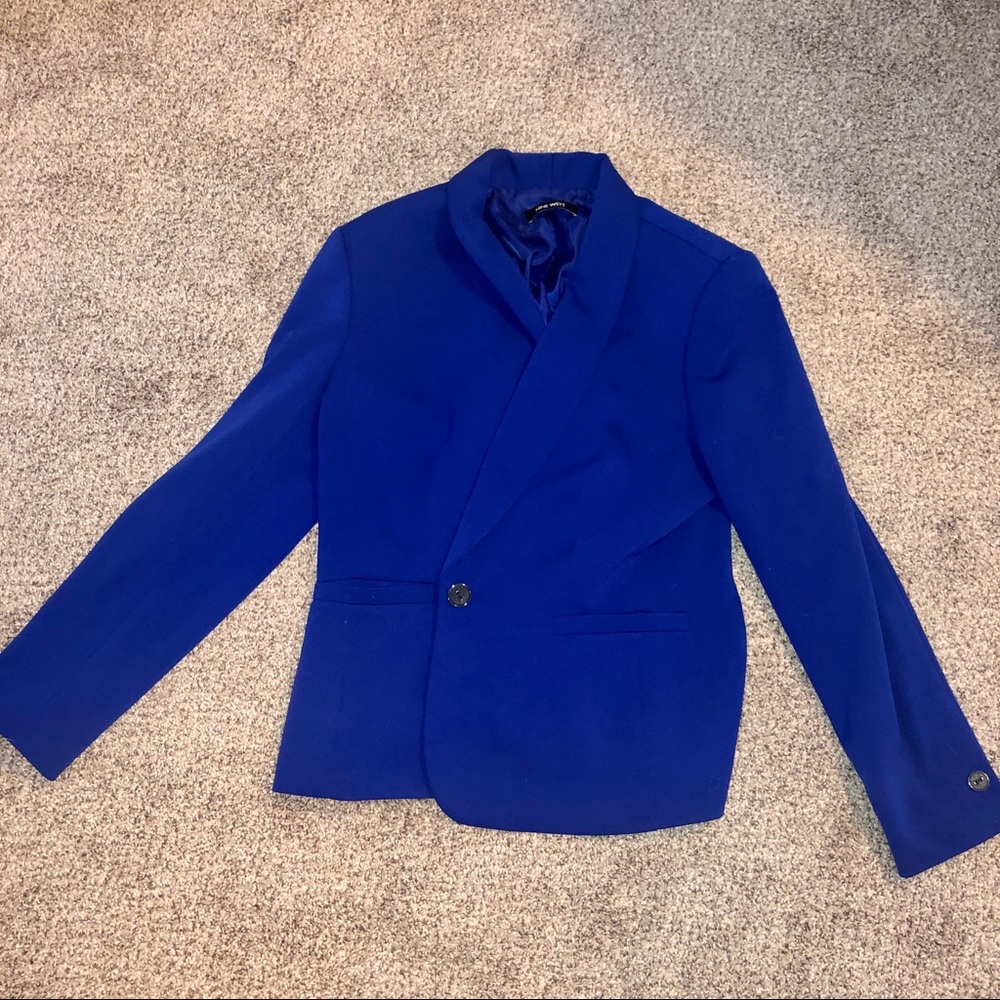 Nine West royal blue blazer size 12